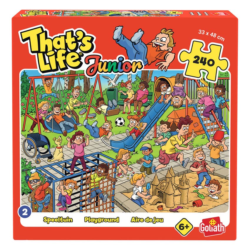 Goliath That's Life Junior Playground Legpuzzel - 240st.
