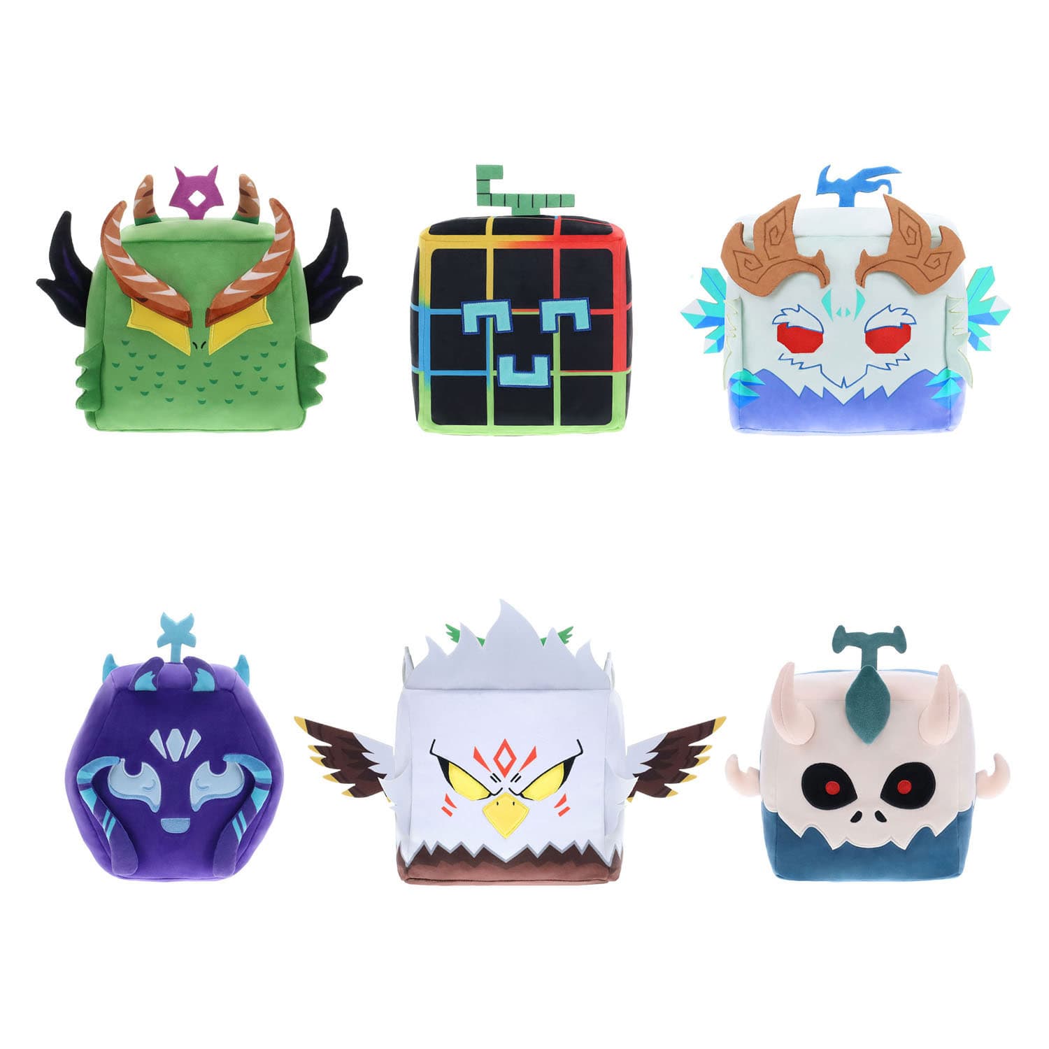 blox fruits series 3  8 collectable plush comes with dlc plush