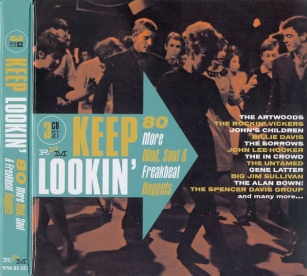 Various Artists - Keep Lookin': 80 More Mod, Soul & Freakbeat Nuggets (3 CD)