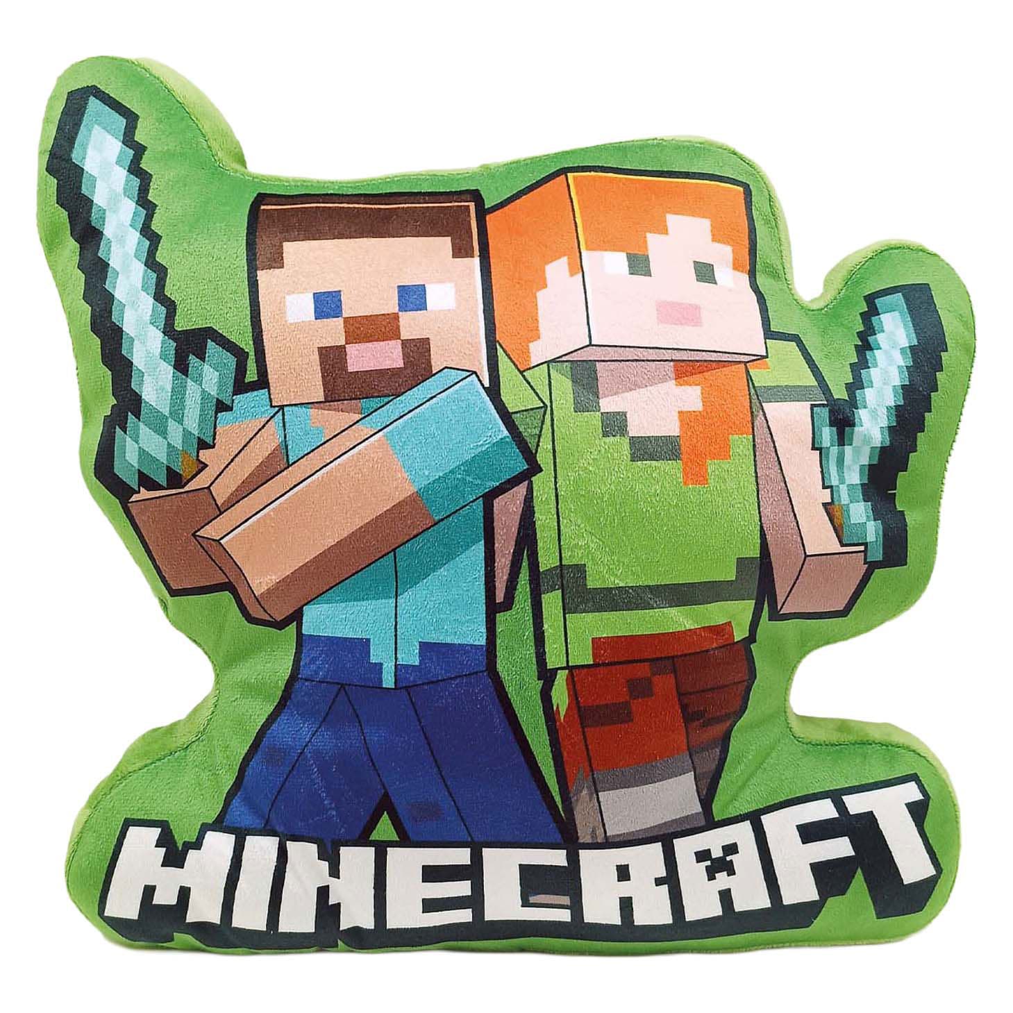 Minecraft Kussen - 34x35cm