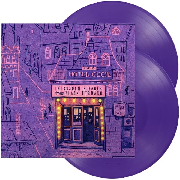 Thorbjorn Risager & The Black Tornado - Live At Hotel Cecil (2 LP) (Coloured Vinyl)