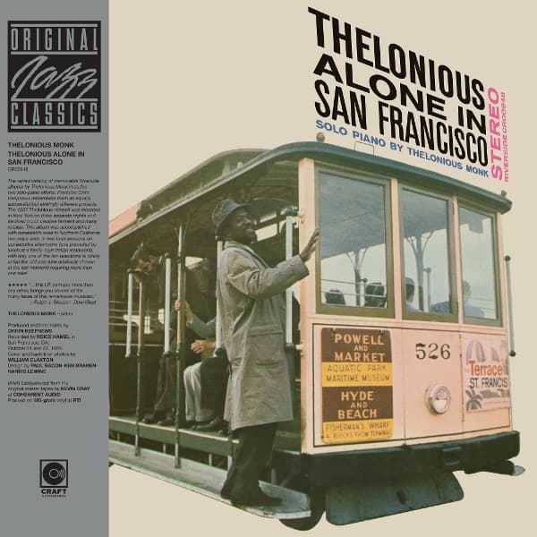 Thelonious Monk - Thelonious Alone In San Francisco (LP) (Remastered) (Original Jazz Classics Series)