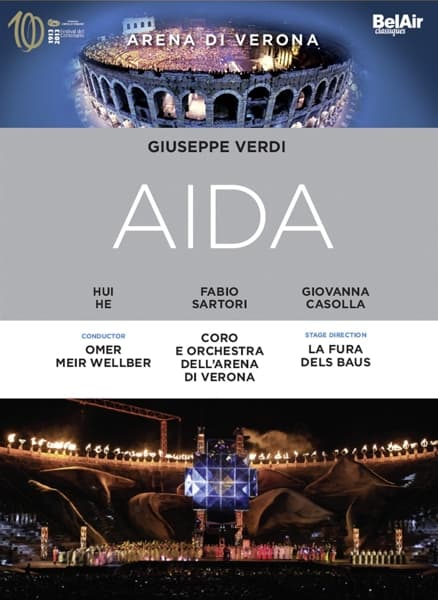 Orchestra E Coro Dell Arena Di Verona - Verdi: Aida (DVD)