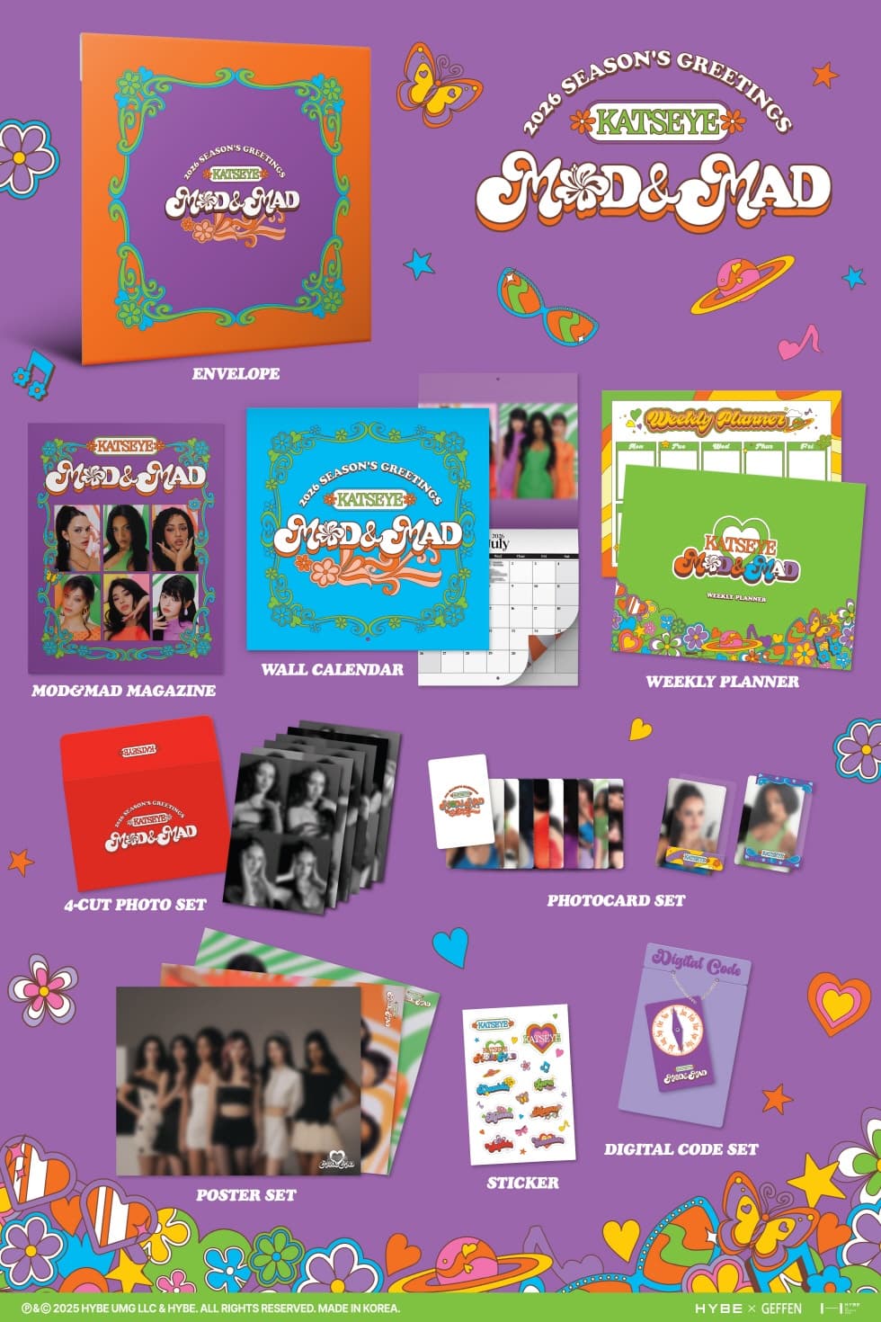 KATSEYE 2026 SEASON\'S GREETINGS