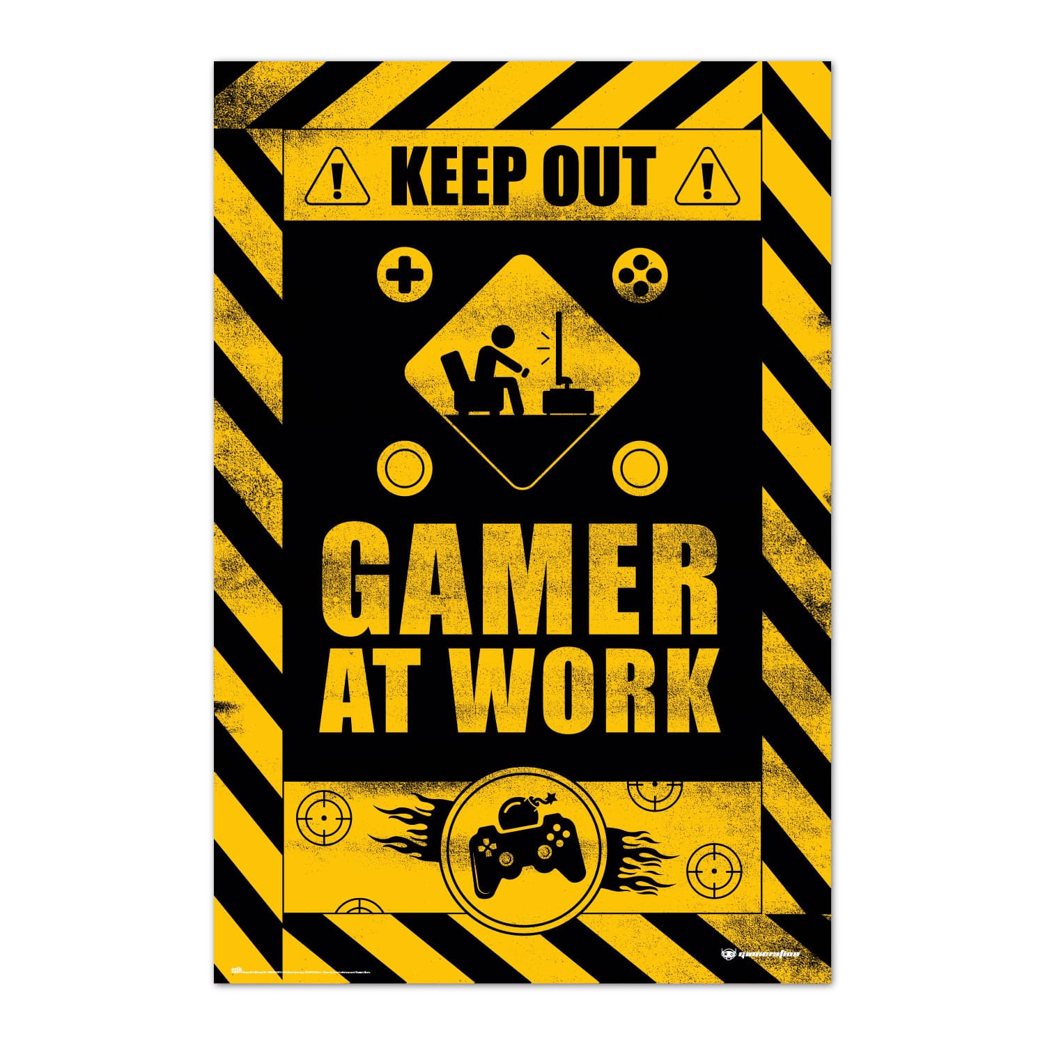 Gameration: Grupo Erik - Gamer At Work (Poster 61x91,50 Cm)