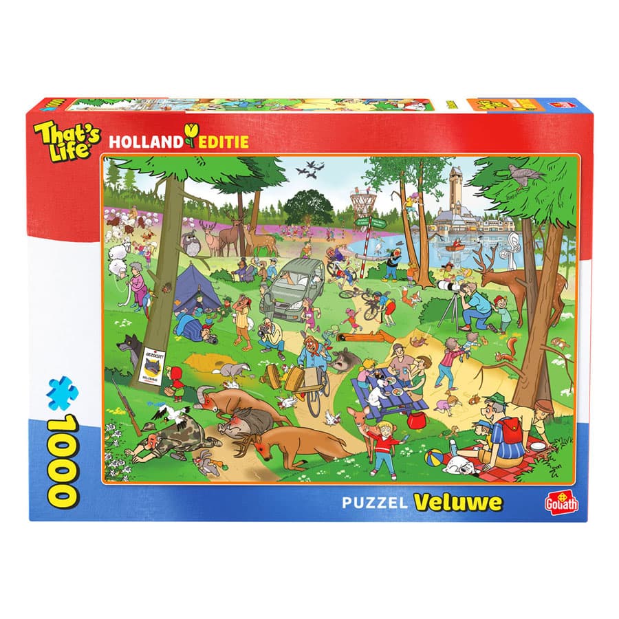 Goliath That's Life Hollandse Editie: De Veluwe Legpuzzel - 1000st.