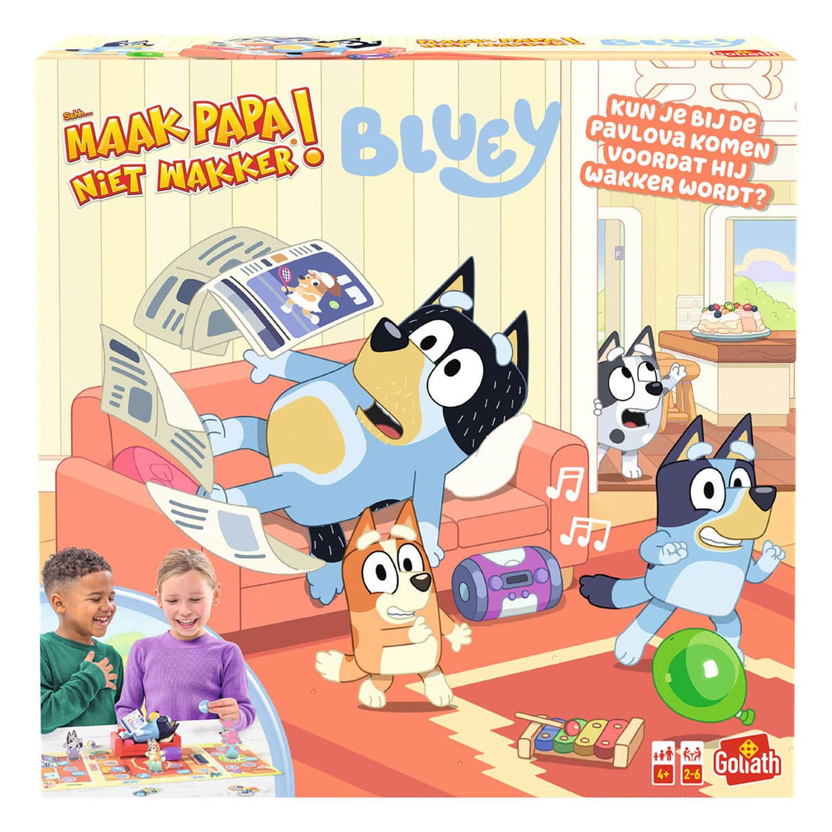 Sshh Maak Papa Niet Wakker - Bluey (NL)