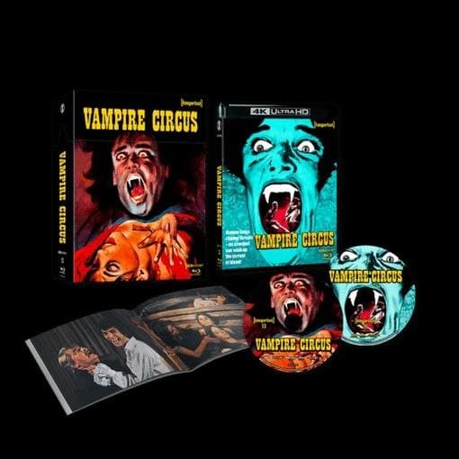 4k Ultra Hd - Vampire Circus (1972) 4k Uhd + Blu-ray Limited Edition Hardbox - Imprint Collection #53 (Import)