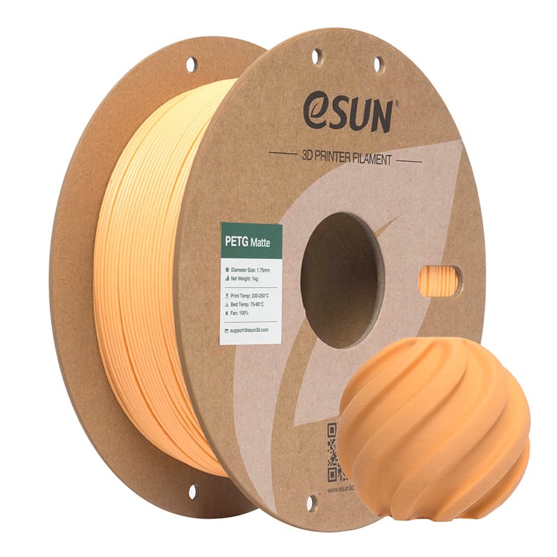 eSUN - PETG-Matte Apricot (1.75mm - 1kg)