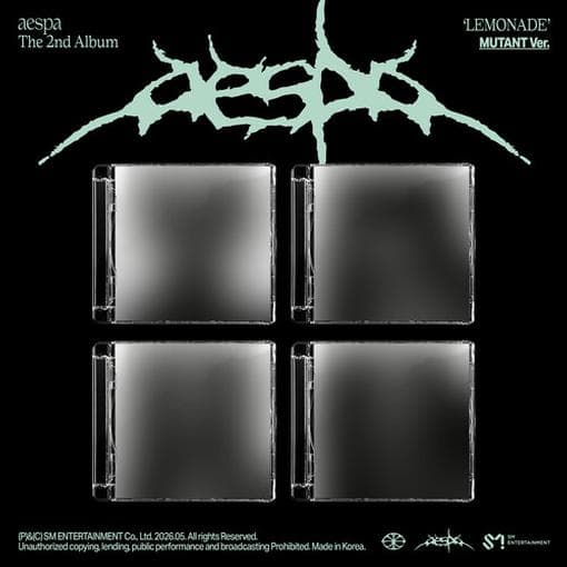 Aespa - Lemonade: The 2nd Album (CD) (MUTANT Version)