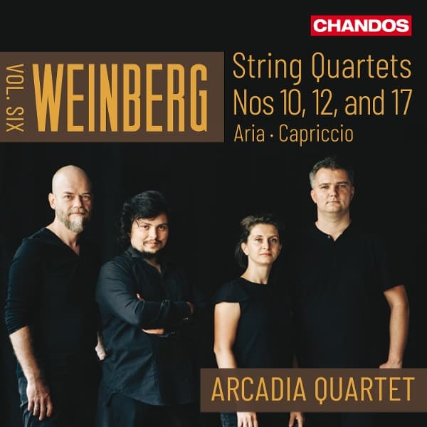 Arcadia Quartet - Weinberg: String Quartets Volume 6 (CD)