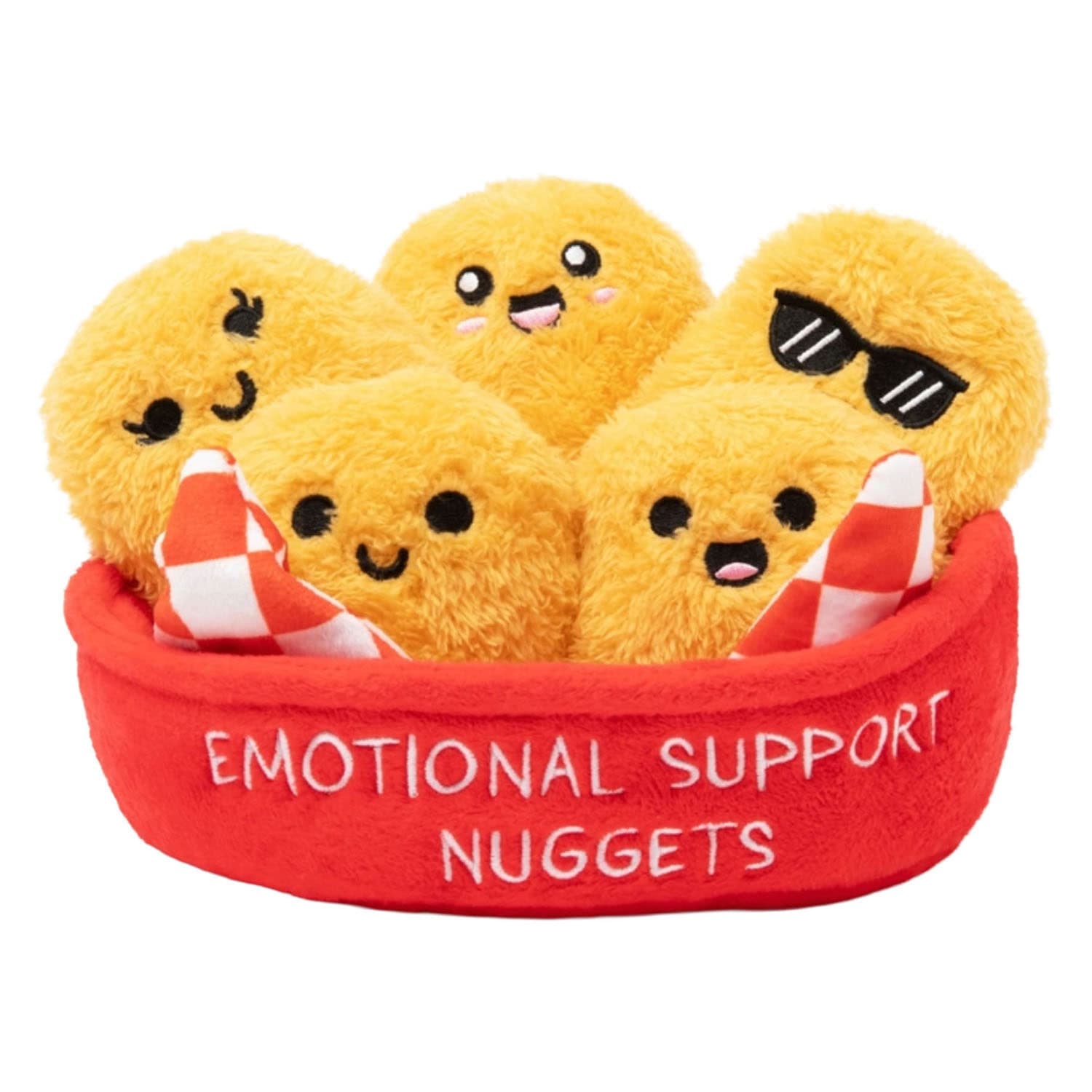 Emotional Support Nuggets Knuffels - 6dlg.
