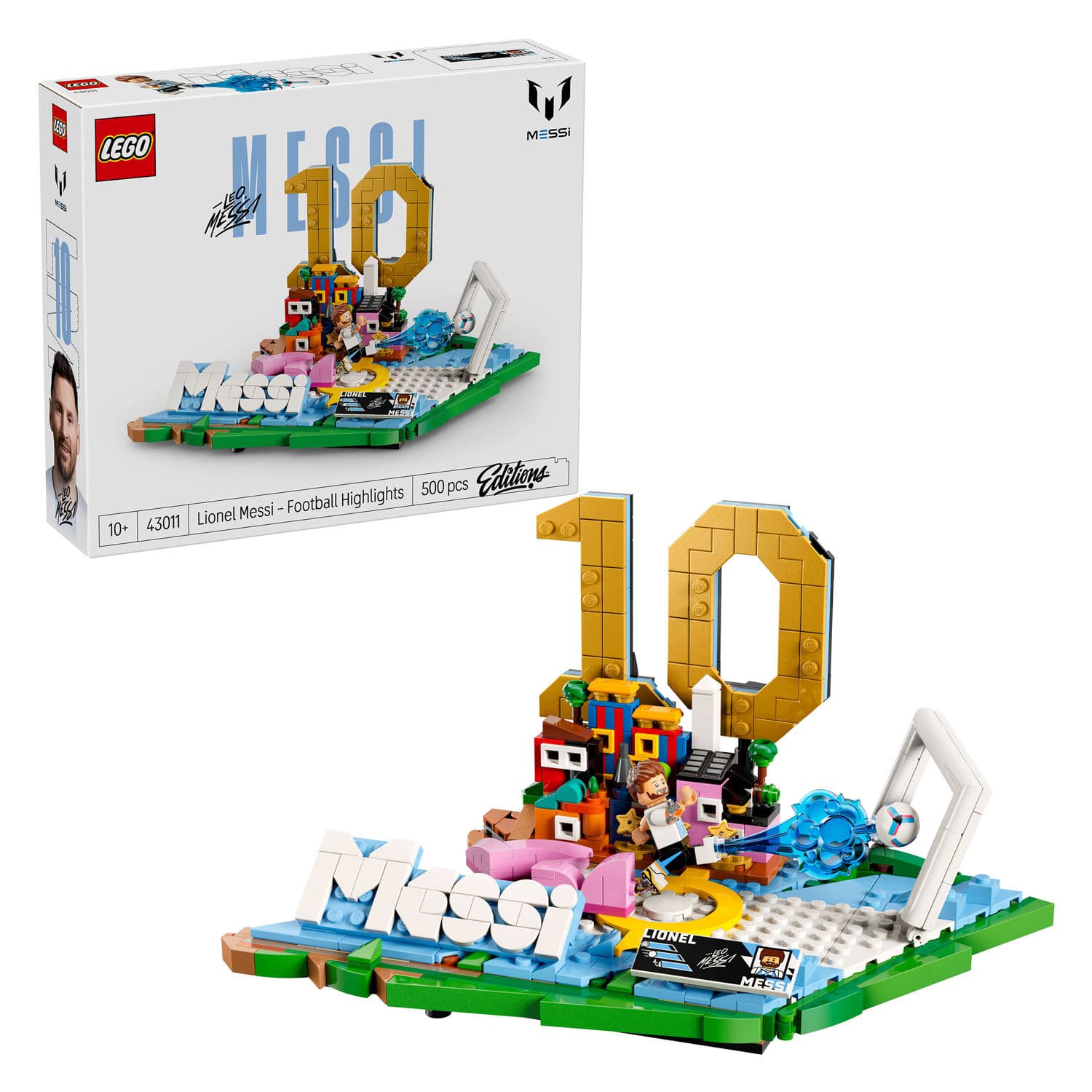 LEGO Special Edition 2026 43011 Lionel Messi Voetbalhoogtepunten