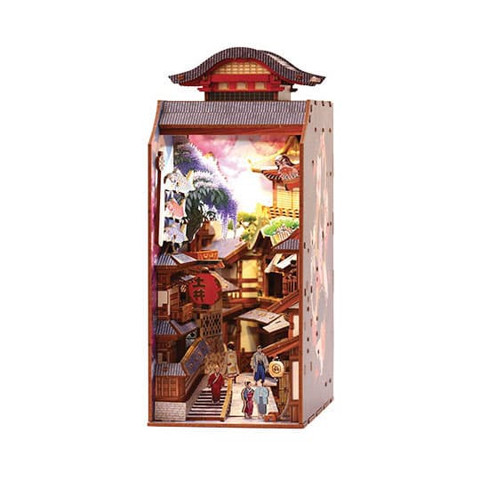 Graine 3D Scene Sakura Lane Book Nook Modelbouwpakket