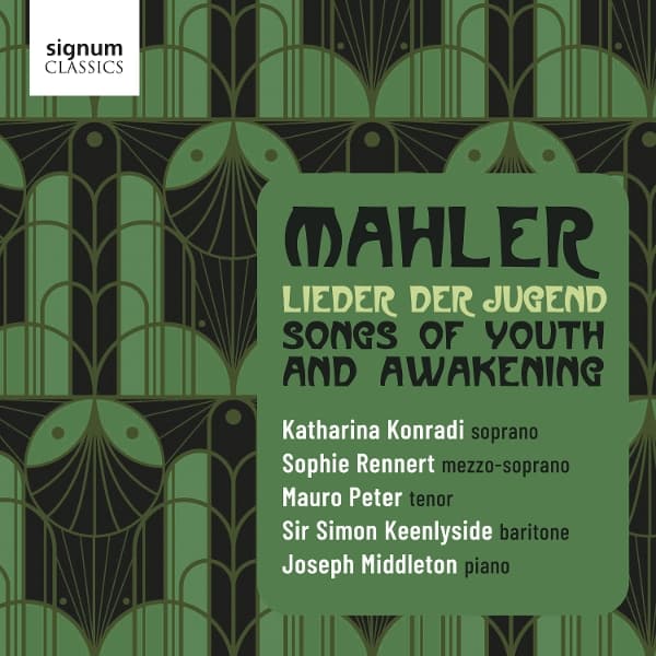 Joseph Middleton - Mahler...Lieder Der Jugend Songs Of Youth And Awak (CD)