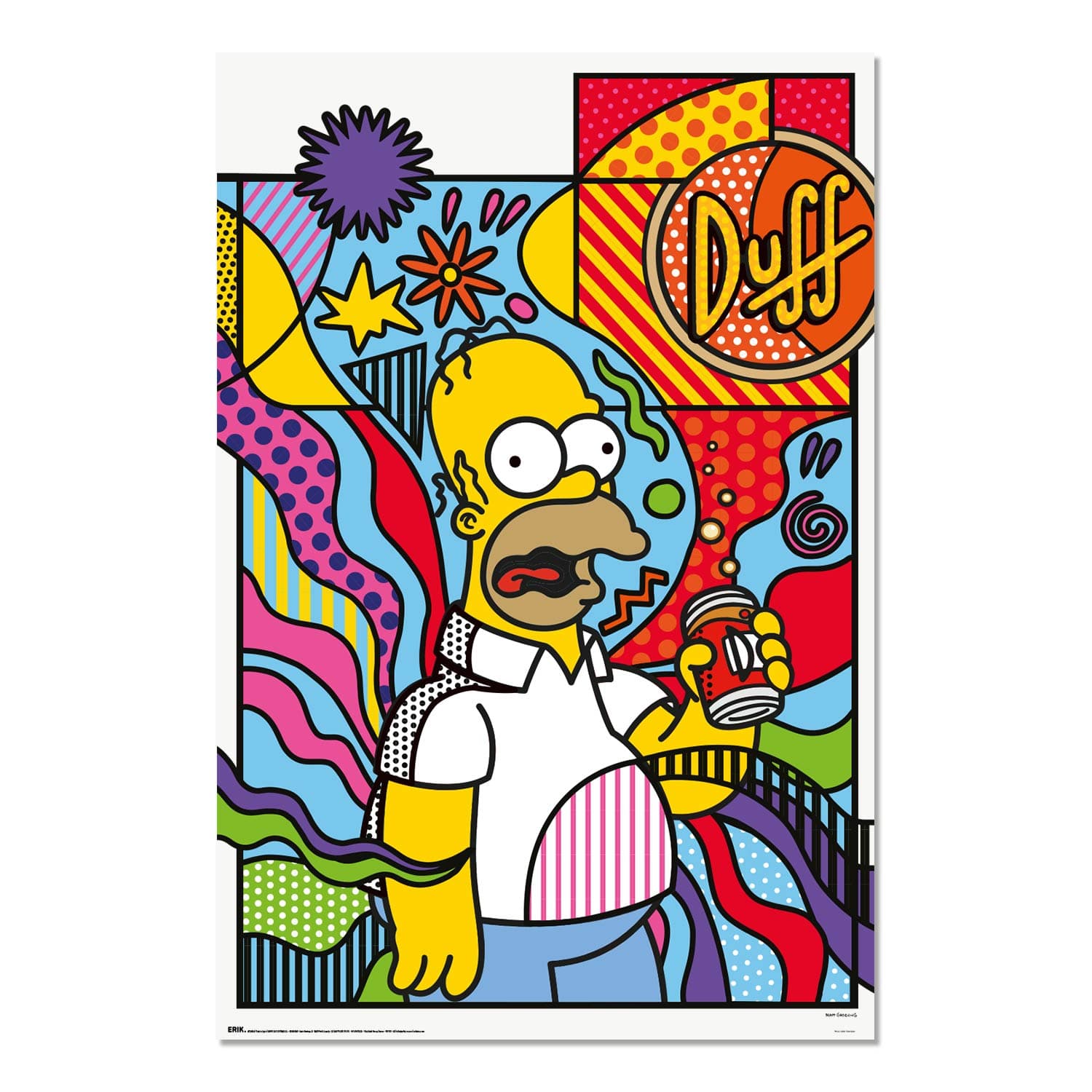 Poster The Simpsons Donnut Worry