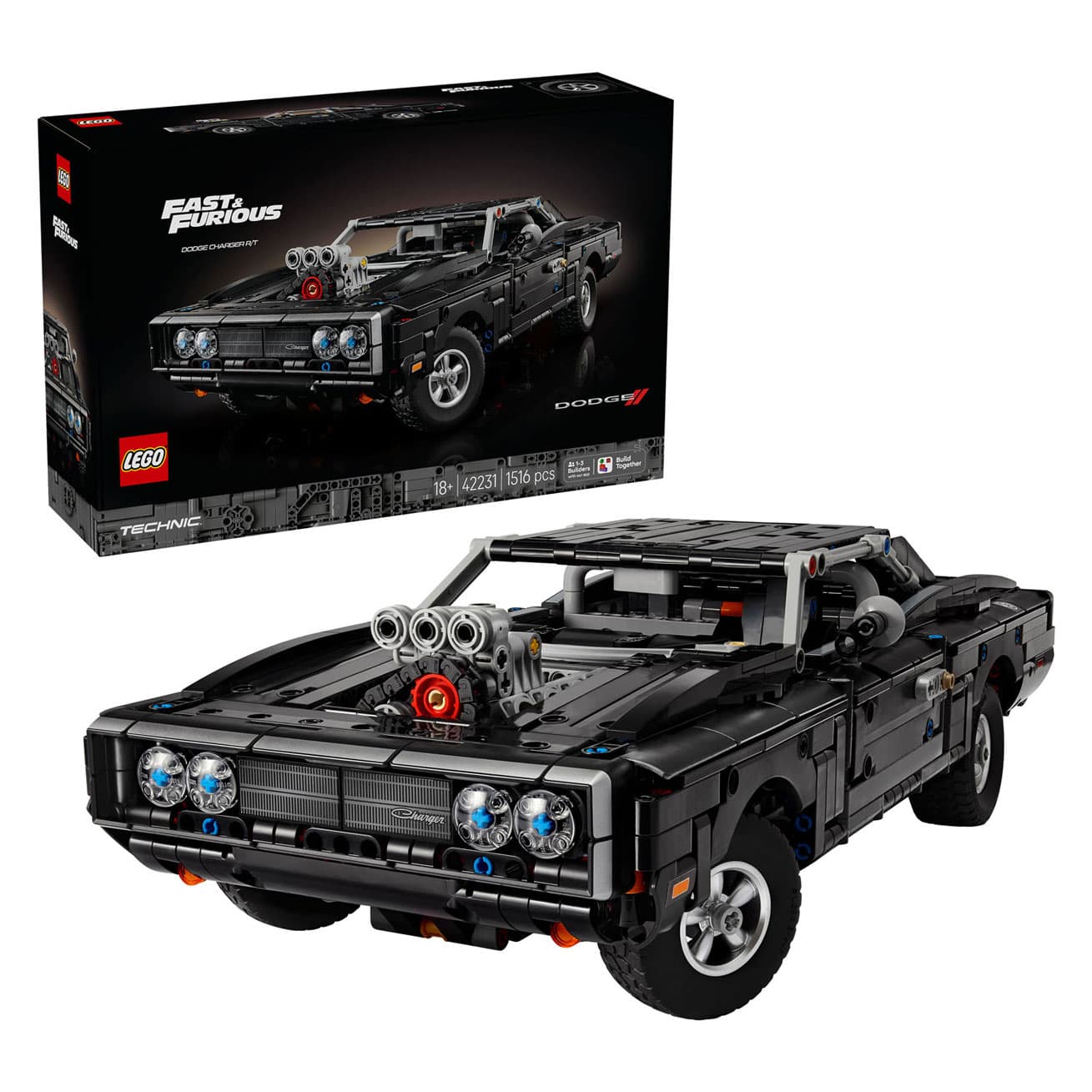 LEGO Technic 42231 Fast and Furious Dodge Charger R/T Auto