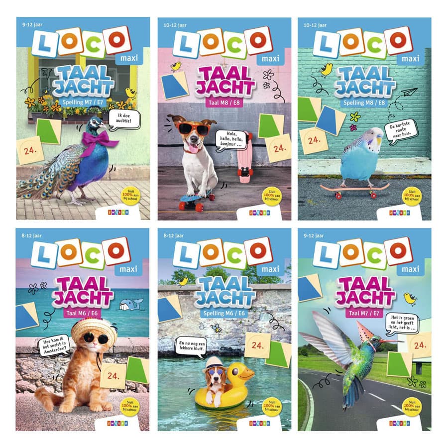 Loco Maxi Pakket Taaljacht - 6 Titels