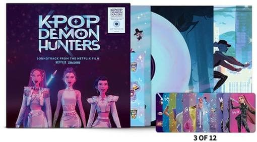 Huntr Kpop Demon Hunters Cast & Saja Boys X - Kpop Demon Hunters (LP) (1st Anniversary Edition)