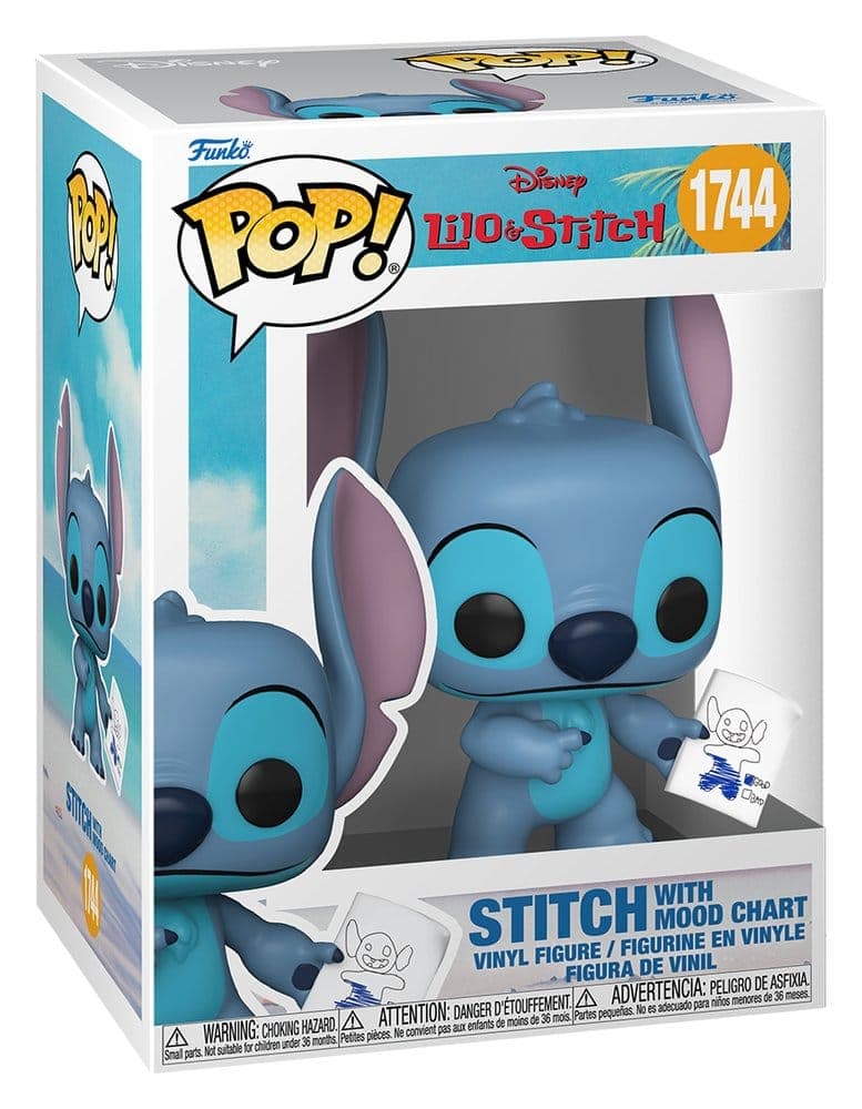 Disney: Funko Pop! - Lilo & Stitch S4 - Stitch Mood Chart (Vinyl Figure 1744)