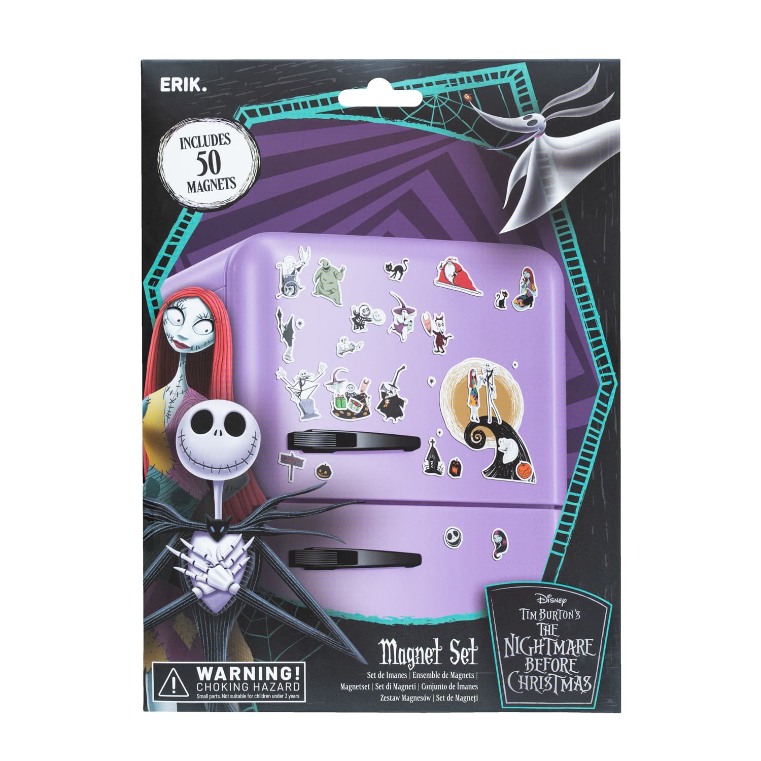 DISNEY NIGHTMARE BEFORE CHRISTMAS DIE-CUT MAGNET SET
