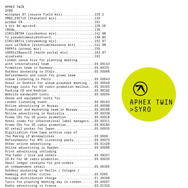 Aphex Twin - Syro (3 LP)