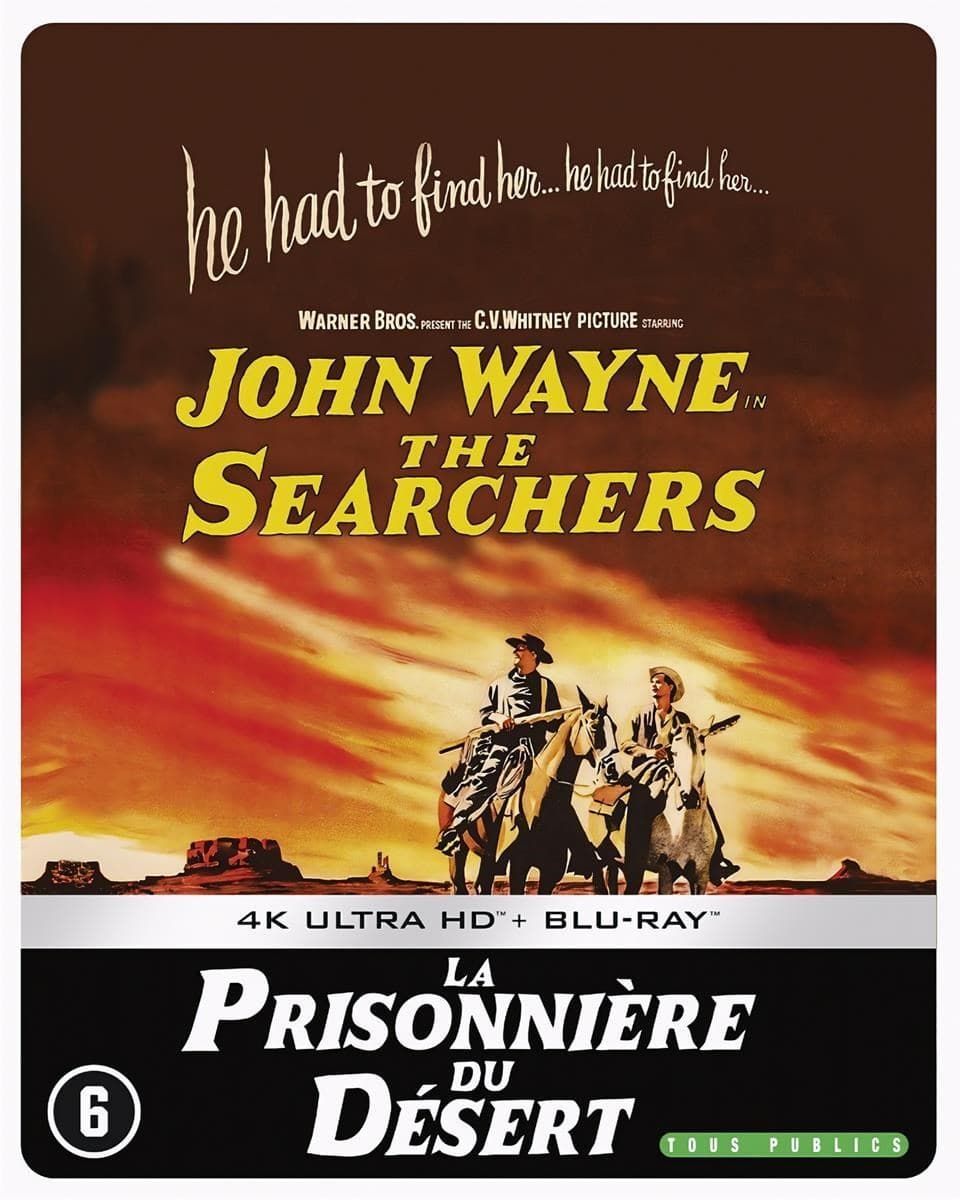 The Searchers (4K Ultra HD Blu-ray) (Limited Edition) (Steelbook)