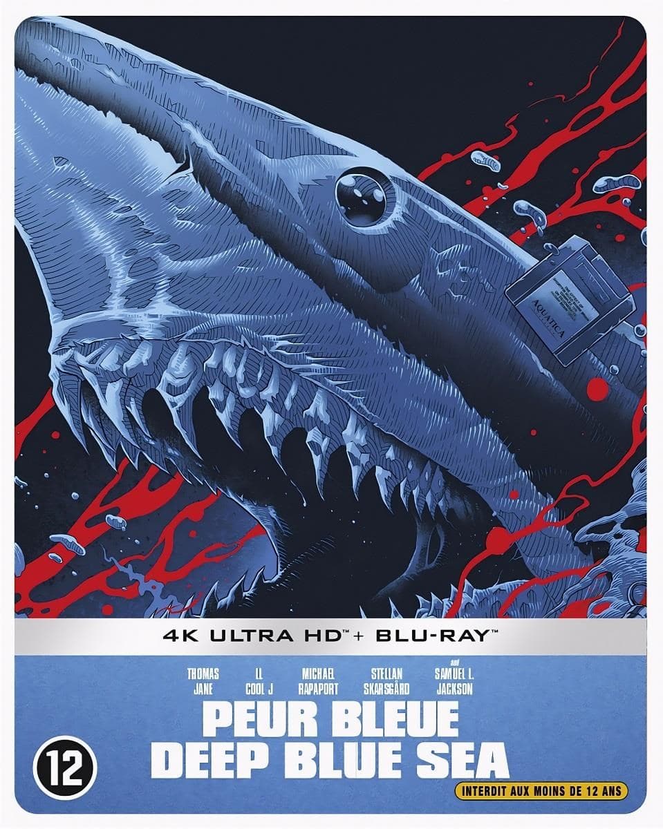 Deep Blue Sea (4K Ultra HD Blu-ray) (Limited Edition) (Steelbook)