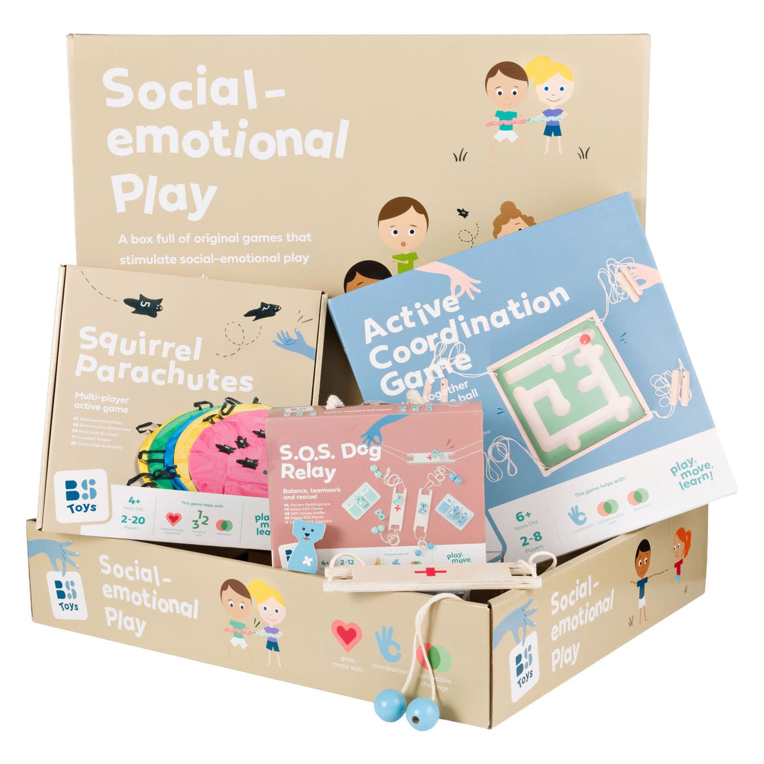 BS Toys Sociaal Emotioneel Speelset Groepspakket - 6dlg.
