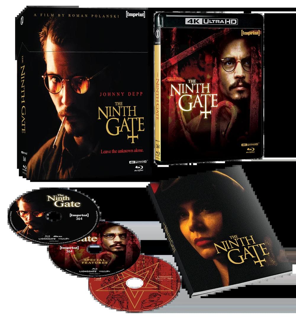 The Ninth Gate (1999) - Imprint Collection #364 - 4k Uhd & Blu-ray Hardbox + Booklet (Import)