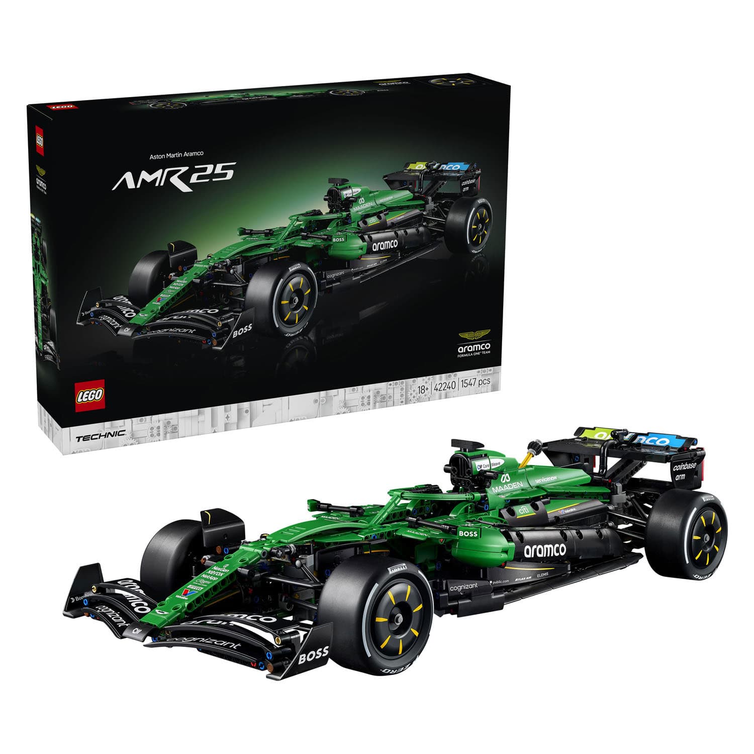 Lego 42240 Technic F1 Race Car Aston Martin