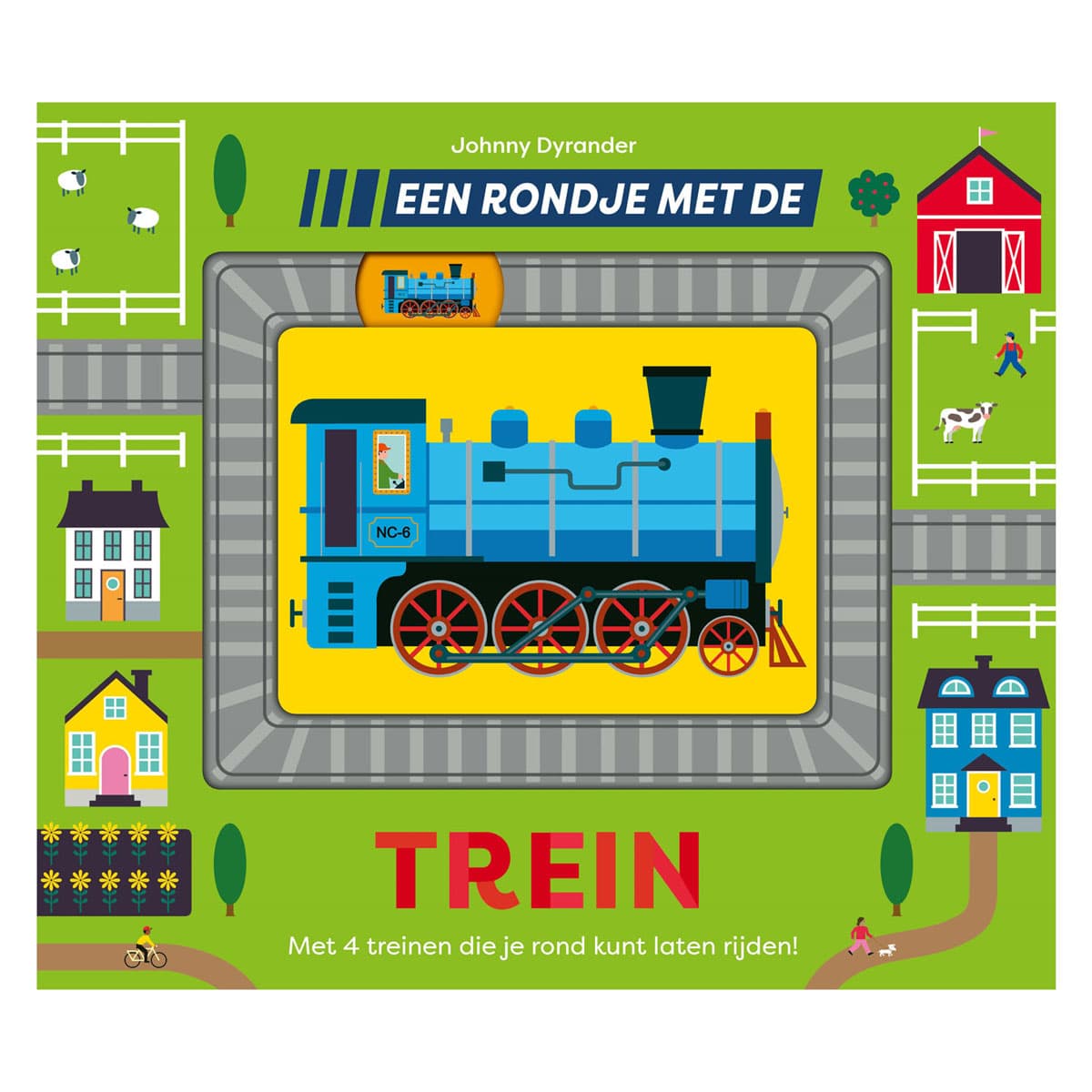 Een Rondje met de Trein - Kartonboekje