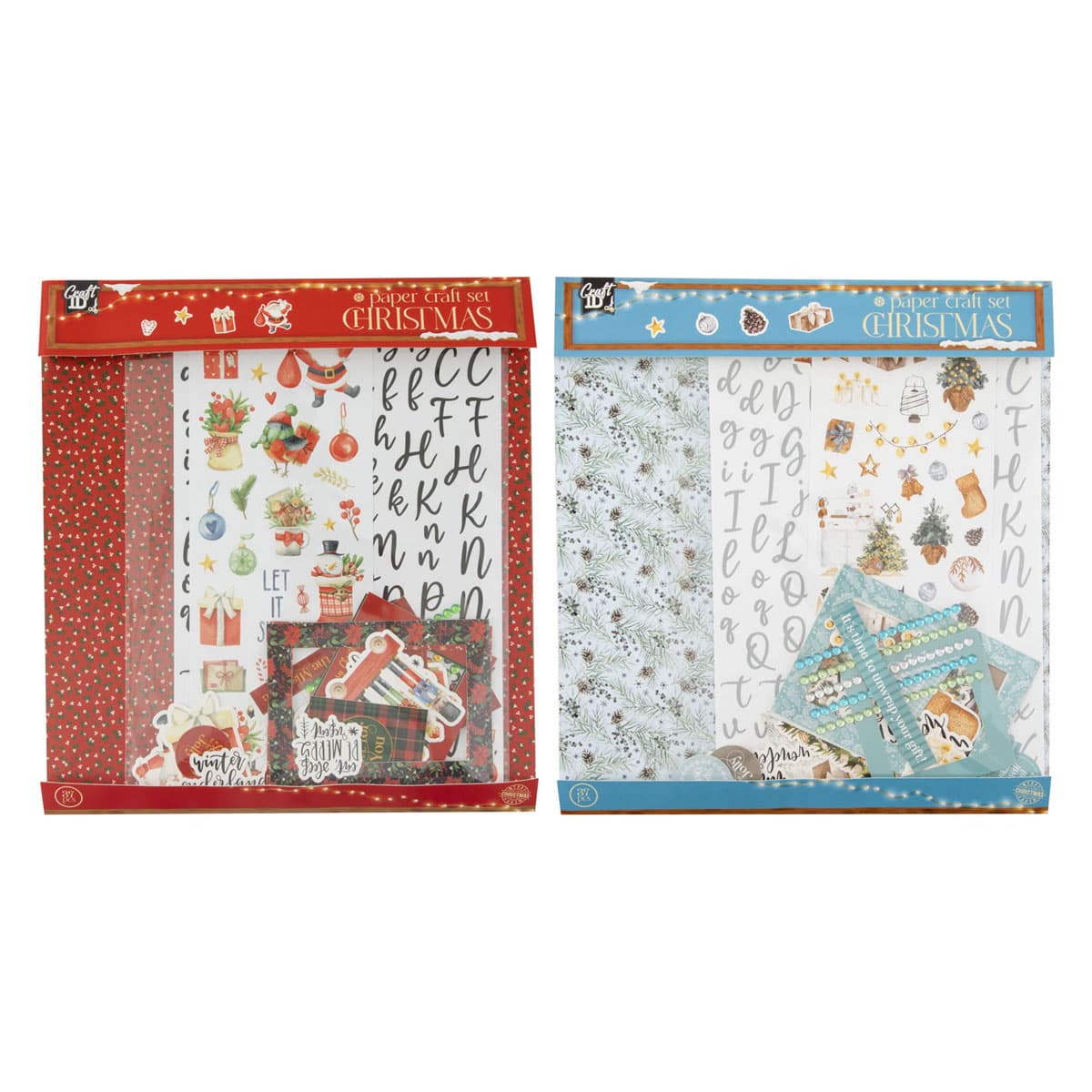 Knutselen met Papier Set Kerstmis - 37dlg.