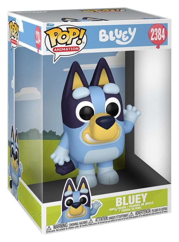 Bluey: Funko Pop! Jumbo - Bluey (Vinyl Figure 2384)