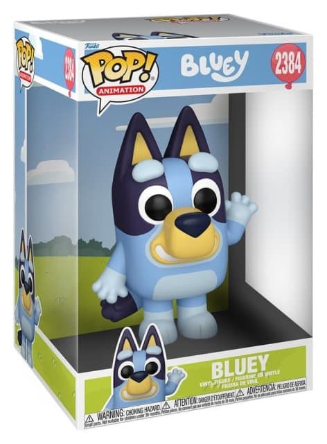 Bluey: Funko Pop! Jumbo - Bluey (Vinyl Figure 2384)