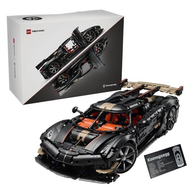 Lego: 42232 - Technic - Hypercar Koenigsegg Sadair\'S Spear