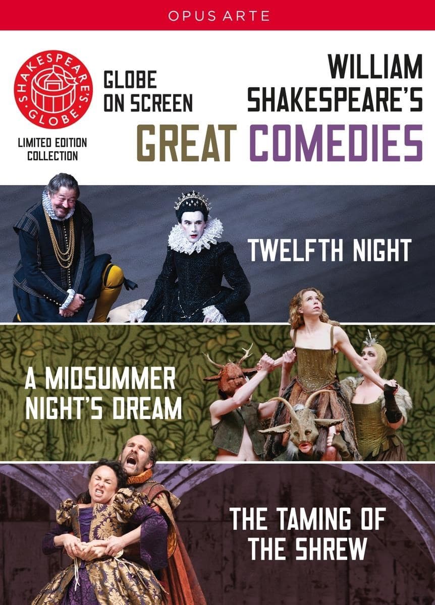 Shakespeare's Globe - William Sheakespeare's Great Comedies (3 DVD)