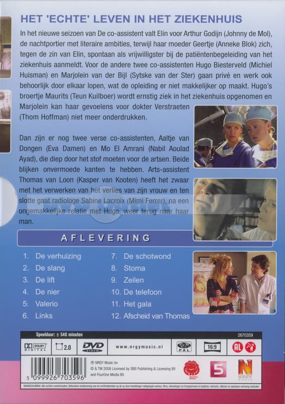 De Co-Assistent - Seizoen 2 (3 DVD)