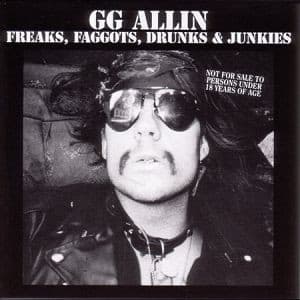 GG Allin - Freaks, Faggots & Junkies (LP)