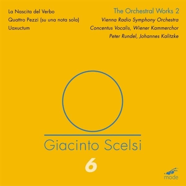 Concentus Vocalis, Vianna Radio Symphony Orchestra - Scelsi: Orchestral Works 2 (DVD)