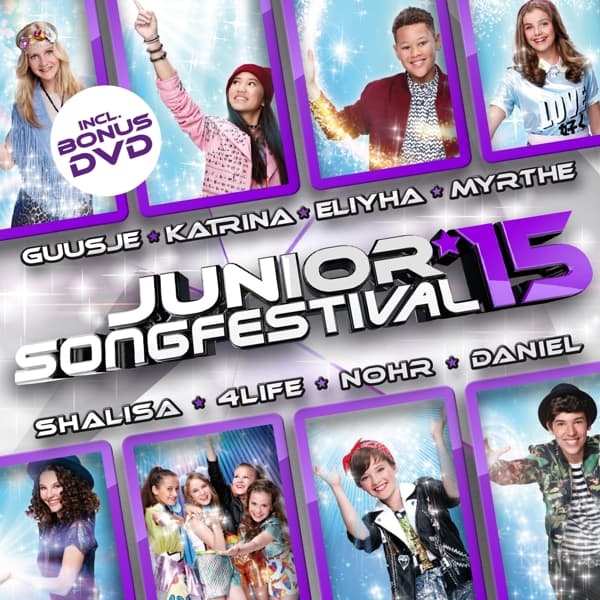 Various Artists - Junior Songfestival 2015 (CD | DVD)