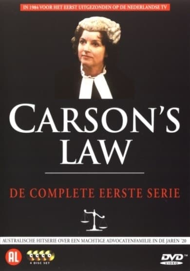 Carson's law - Seizoen 1 (DVD)