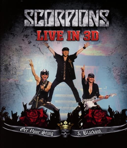 Scorpions - Get Your Sting & Blackout (Live in 3D) (Blu-ray)
