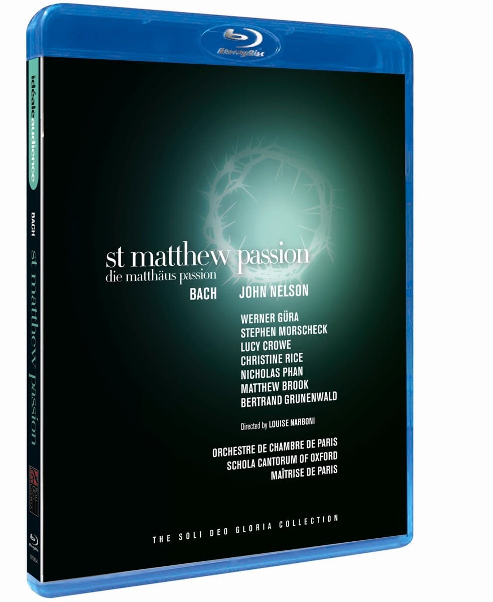 John Nelson, Orchestre De Chambre De Paris - J.S. Bach: St.Matthew Passion (Blu-ray)