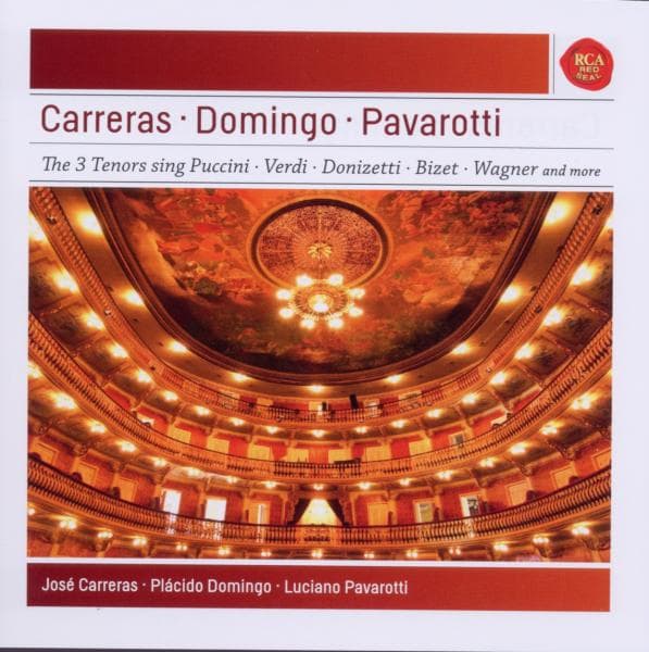 Luciano Pavarotti, Plácido Domingo, José Carreras - Luciano Pavarotti, Plácido Domingo, José Carreras (The 3 Tenors Sing Puccini - Verdi - Donizetti - Bizet - Wagner And More) (CD)