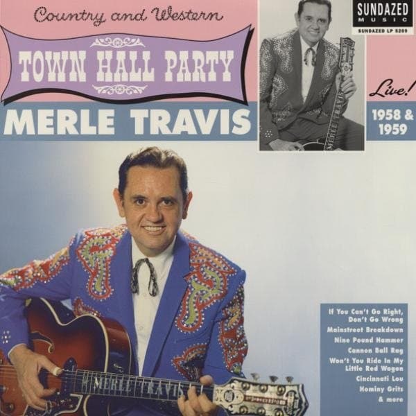 Merle Travis - Live At Town Hall Party 1958-59 (LP)
