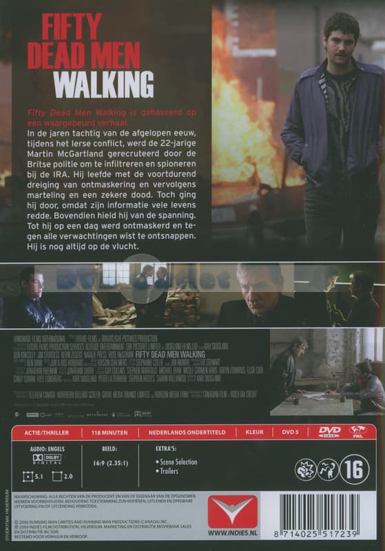 Fifty dead men walking (DVD)