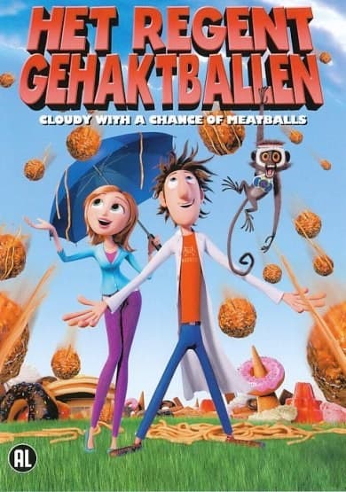 Het Regent Gehaktballen (Cloudy With A Chance Of Meatballs) (DVD)