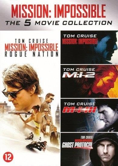 Mission impossible 1-5 (DVD)