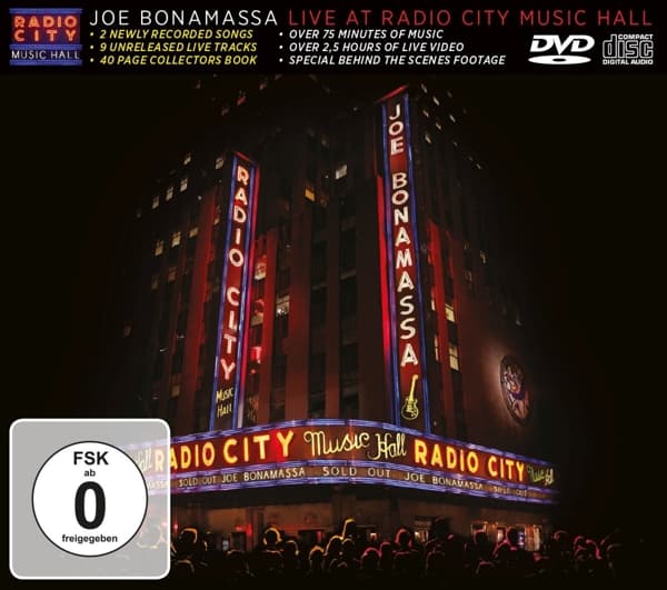 Joe Bonamassa - Radio City Music Hall (2 DVD)